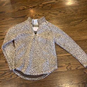 Cozy Sherpa Quarter Zip Pullover